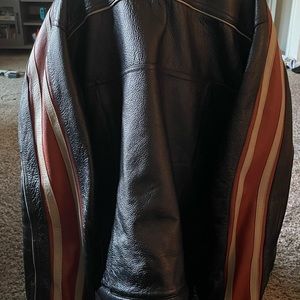 Biker jacket gently worn